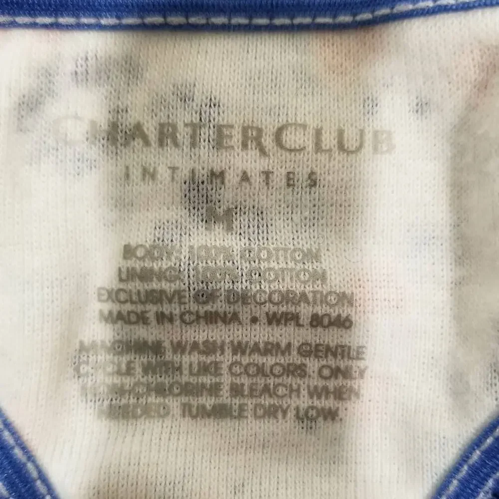 Charter Club Underwear 1 Thong, 1 Bikini 100% Cotton Size Medium‎ - Picture 9 of 9
